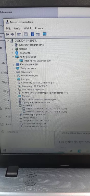 LAPTOP ASUS R541N + ŁADOWARKA