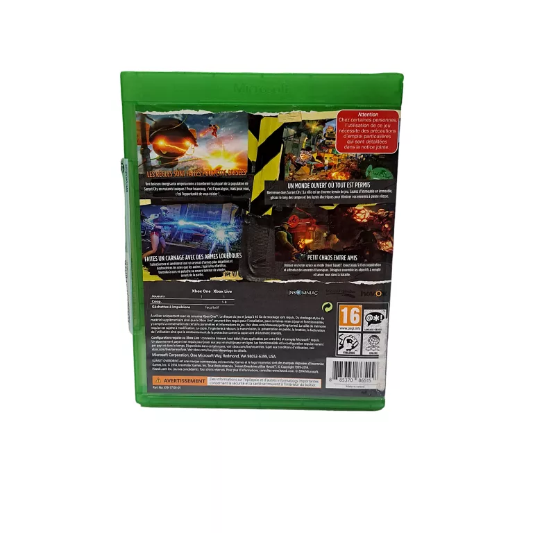 GRA XBOX ONE SUNSET OVERDRIVE