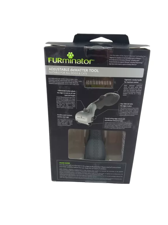 FURMINATOR ZGRZEBŁO DO USUWANIA KOŁTUNÓW