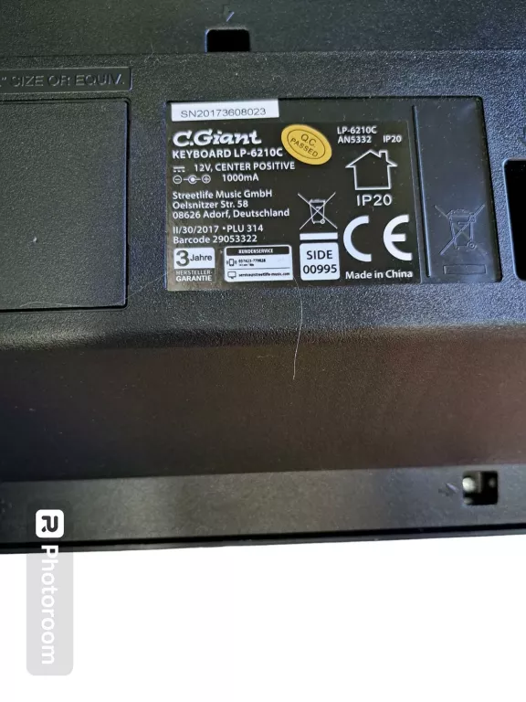 KEYBOARD M KEYS LP-6210C