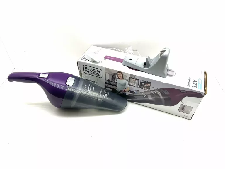 ODKURZACZ RĘCZNY BLACK + DECKER NVC115W AKUMULATOROWY + STACJA ŁADOWANIA