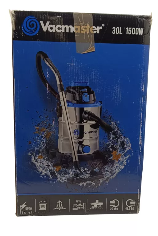 VACMASTER VQ1530SFDC ODKURZACZ PRZEMYSŁOWY 1500 W