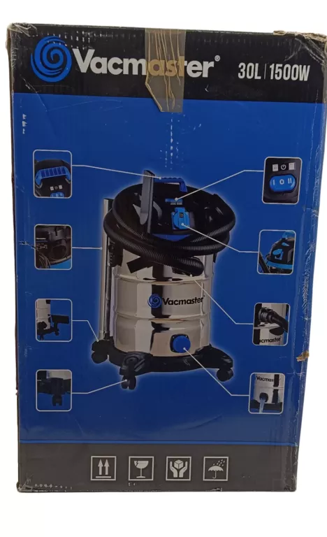 VACMASTER VQ1530SFDC ODKURZACZ PRZEMYSŁOWY 1500 W