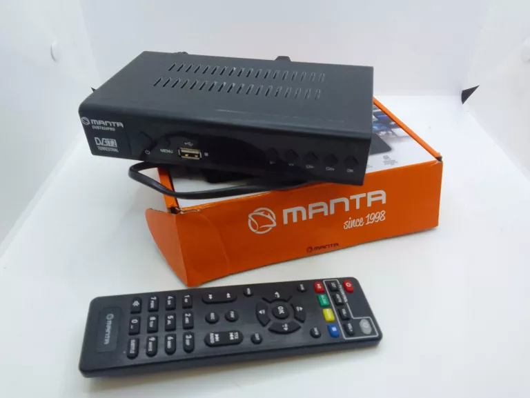 TUNER DVB-T2 MANTA DVBT024PRO KOMPLET