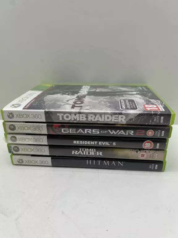 KONSOLA MICROSOFT XBOX 360 250 GB BIAŁY + PAD + GRY