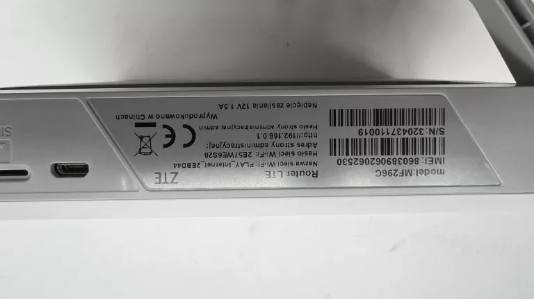 router-zte-mf296c-komplet-jak-nowy-tryb-pracy-router