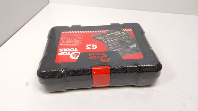 ZESTAW KLUCZY NASADOWYCH 1/4", 3/8", 63 SZT. 38D515 TOP TOOLS