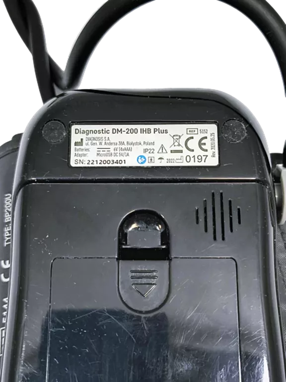 CIŚNIENIOMIERZ DIAGNOSTIC DM-200 IHB PLUS