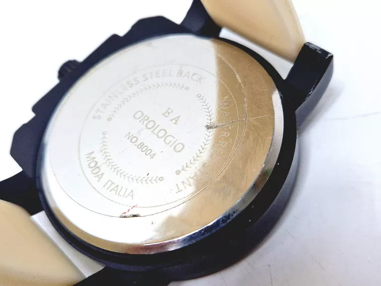 EA OROLOGI ZEGAREK 8004 MĘSKI ZEGAREK MODA ITALIA SZWAJCARSKI MECHANIZM