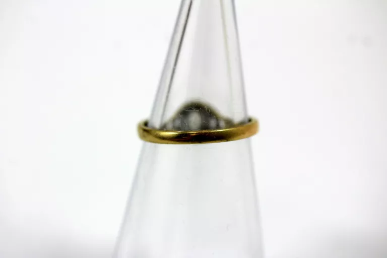 ZŁOTY PIERŚCIONEK BRYLANT 0,33CT 585 ROZMIAR 17 2,37G.CERTYFIKAT