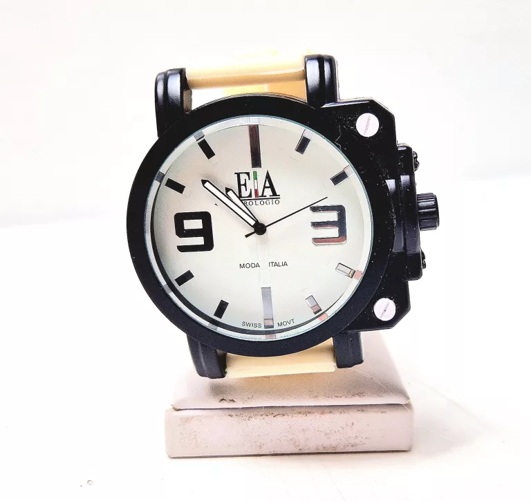 EA OROLOGI ZEGAREK 8004 MĘSKI ZEGAREK MODA ITALIA SZWAJCARSKI MECHANIZM