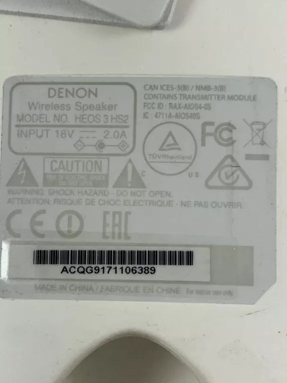 GŁOŚNIK DENON HEOS 3 HS2