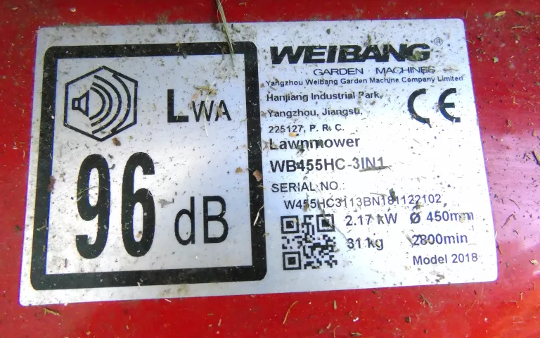 KONKRETNA KOSIARKA SPALINOWA WEIBANG WB455HC-3IN1