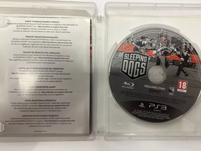 GRA NA PS3 SLEEPING DOGS
