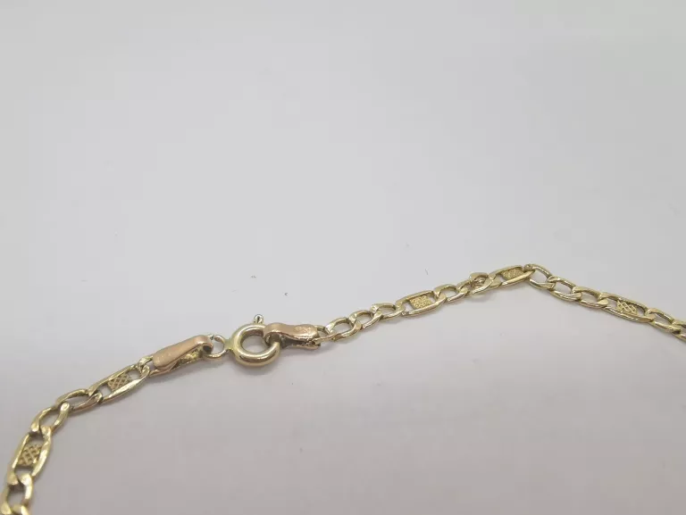ZŁOTA BRANSOLETKA | 18CM. | 585