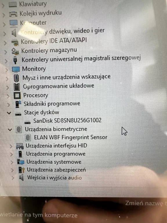 LAPTOP ASUS VIVOBOOK TP401C BRAK PODSWIETLENIA EKRANU