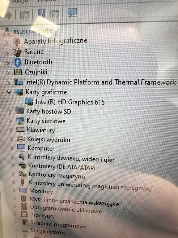 LAPTOP ASUS VIVOBOOK TP401C BRAK PODSWIETLENIA EKRANU