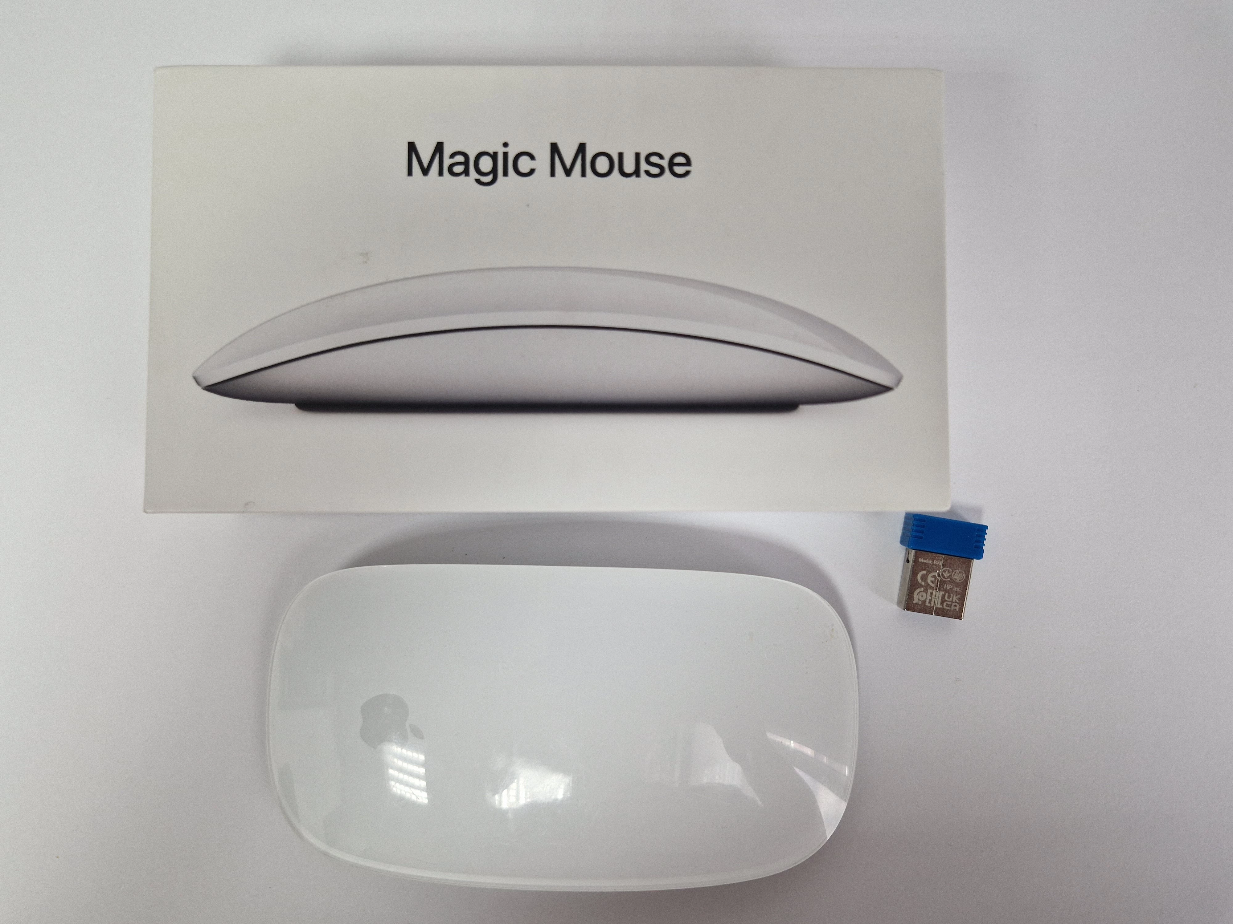 Magic Mouse A1657 ホワイト Mysz Apple Magic Mouse 2 A1657 Laserowa Biała Bluetooth