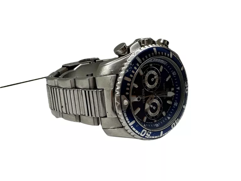ZEGAREK MĘSKI FESTINA F16564 SREBRNY/NIEBIESKI