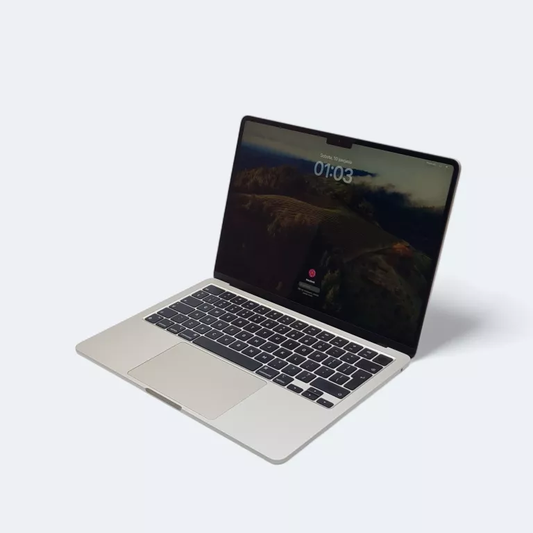 LAPTOP APPLE MACBOOK AIR M2 13,6 " APPLE M 8 GB / 256 GB ZŁOTY