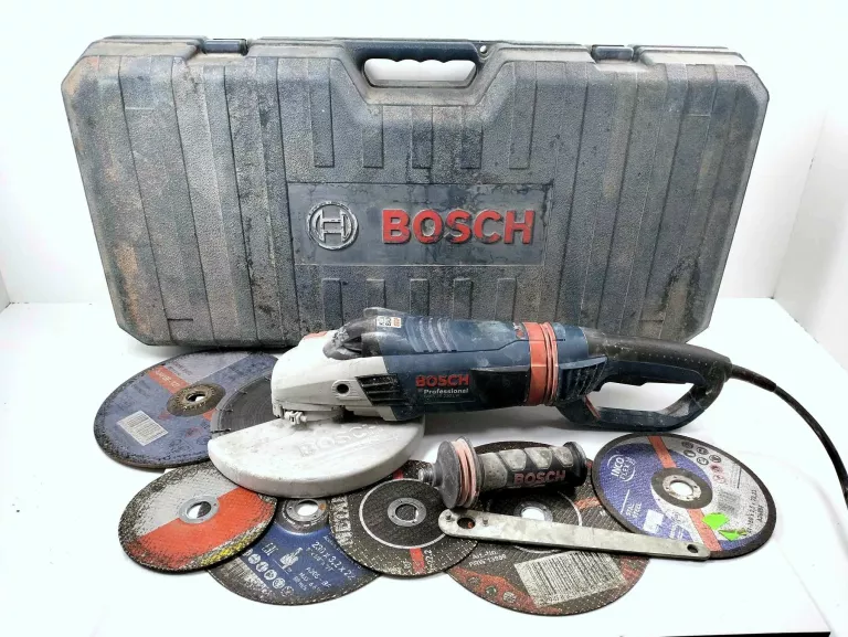 BOSCH SZLIFIERKA KĄTOWA GWS 26-230 KPL Z WALIZKĄ