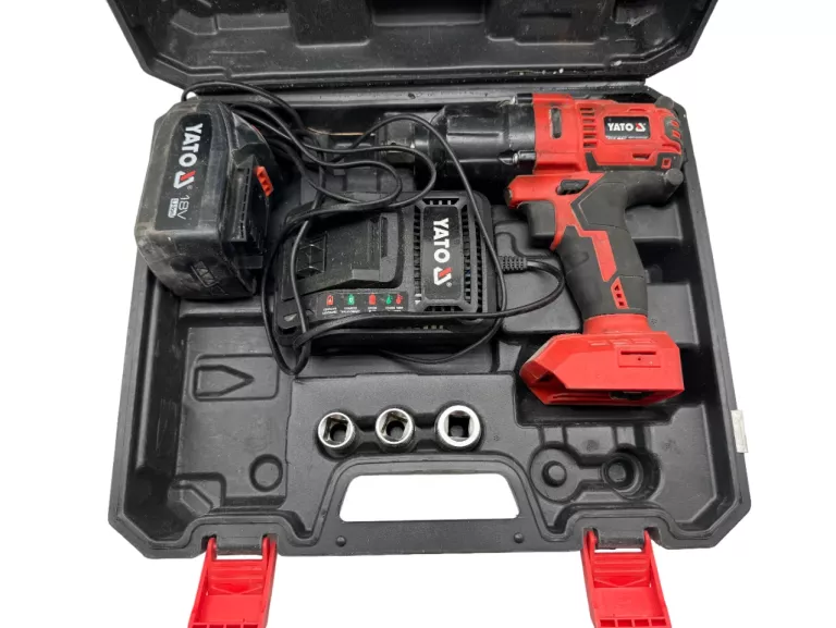 YATO YT-82806 KLUCZ BRZESZCZOT 18V + AKU + ŁADOWARKA + SKRZYNKA