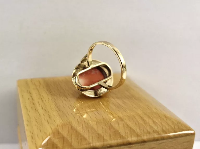 zloty-pierscionek-z-koralem-585-677g-r14-rozmiarsrednica-wew-mm-372-14