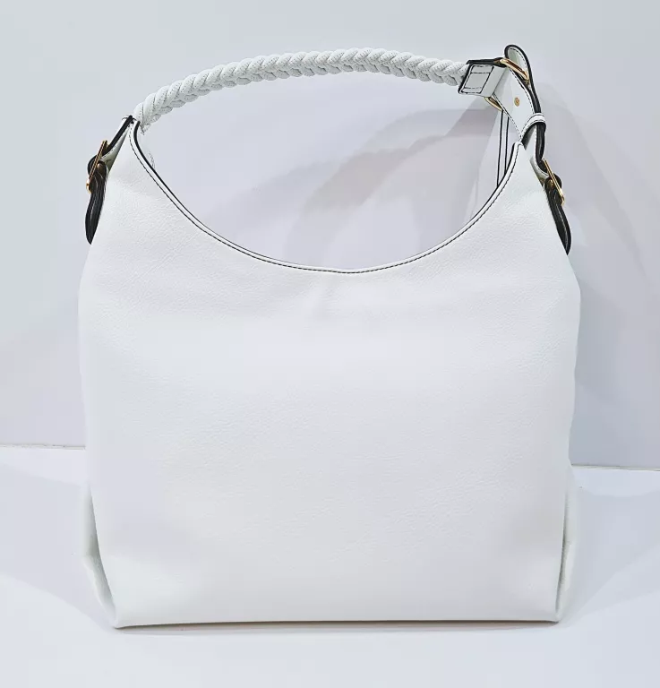 TOREBKA SHOPPER LOVE MOSCHINO JC4222PP0GKJ0100 BIAŁA WARKOCZ DUŻA