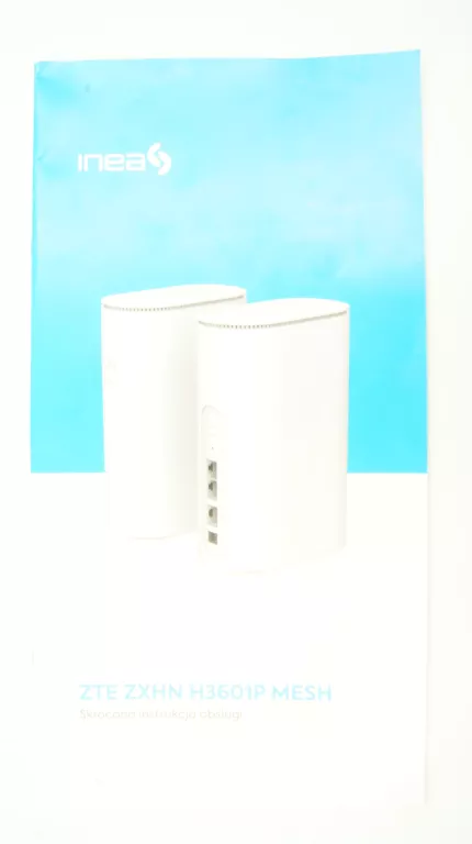 EXTENDER WZMACNIACZ WIFI ZTE ZXHN H3601P WIFI 6 AX3000, 2X GE