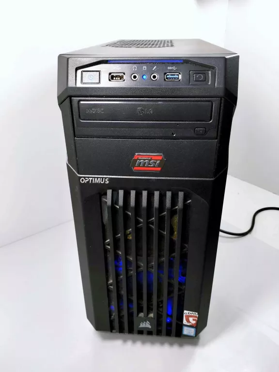 PC MSI OPTIMUS E-SPORT I3-7100 CPU 8GB RAM / 1TB HDD WINDOWS 10 PRO