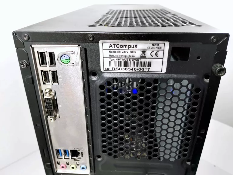 PC MSI OPTIMUS E-SPORT I3-7100 CPU 8GB RAM / 1TB HDD WINDOWS 10 PRO
