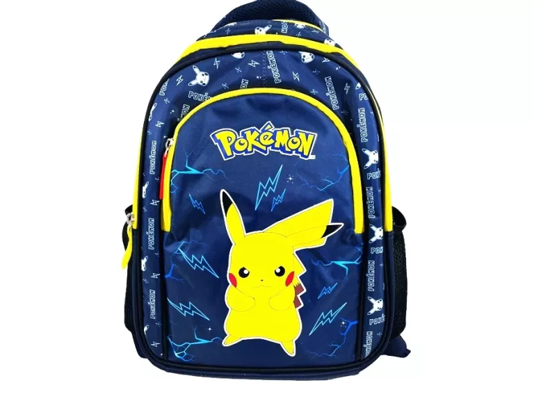 PLECAK SZKOLNY WIELOKOMOROWY POKEMON PIKACHU