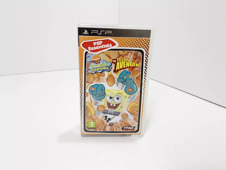 PSP SPONGEBOB SQUAREPANTS: THE YELLOW AVENGER