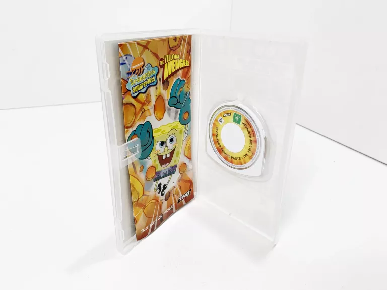 PSP SPONGEBOB SQUAREPANTS: THE YELLOW AVENGER