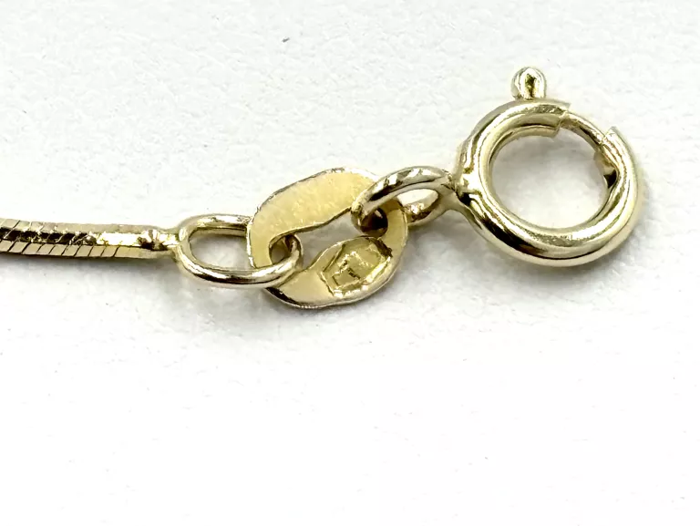 ZŁOTY ŁAŃCUSZEK ŻYŁKA 585 2,24G 39CM 1MM