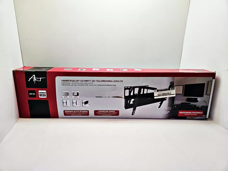 UNIWERSALNY UCHWYT DO TV ART AR-52 30-70" DO 60KG KOMPLET