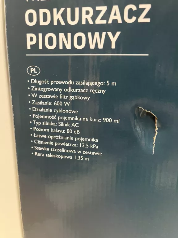 AMBIANO ODKURZACZ PIONOWY WIELOFUNKCYJNY