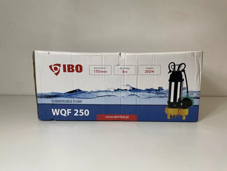 POMPA ZATAPIALNA WQF 250 230V IBO JAK NOWA
