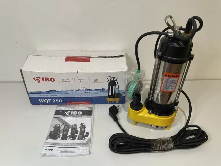 POMPA ZATAPIALNA WQF 250 230V IBO JAK NOWA