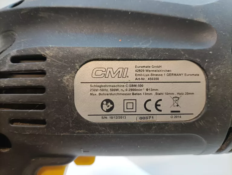 WIERTARKA CMI C-SBM-500 / 500W