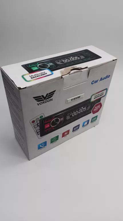 RADIO SAMOCHODOWE VORDON HT-199 MULTICOLOUR BLUETOOTH USB SD
