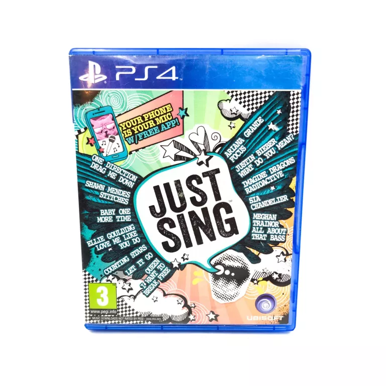 PS4 JUST SING