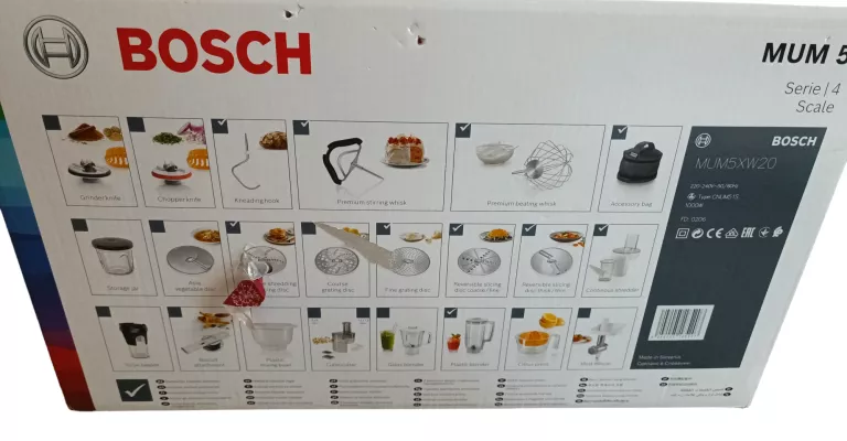 ROBOT BOSCH MUM 5 MUM5XW20 KOMPLET