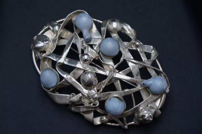 srebrna-broszka-vintage-925-5303g-stan-do-renowacji