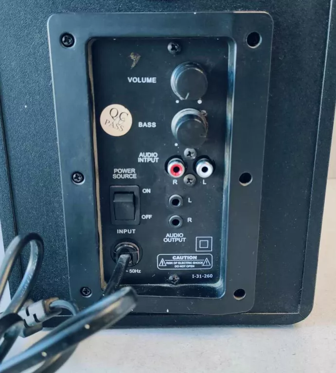 GŁOŚNIKI KOMPUTEROWE SPEEDLINK SL-8221-B0R 2.1