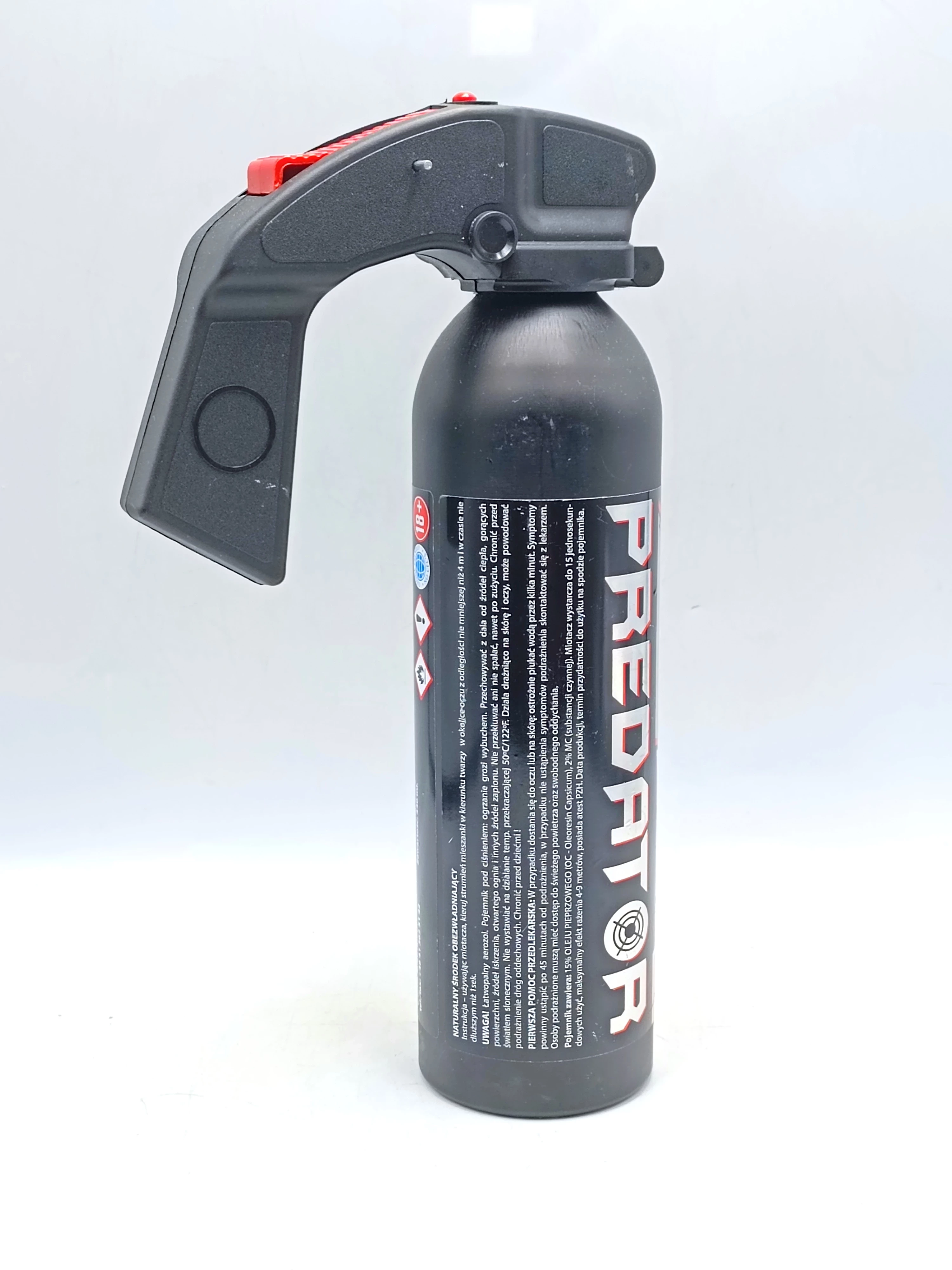 gaz-pieprzowy-gasnica-predator-550-ml-stozek-stan-uzywany