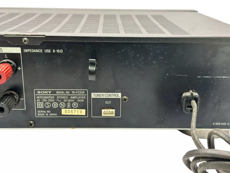 WZMACNIACZ SONY TA-F235R 2X 50W!