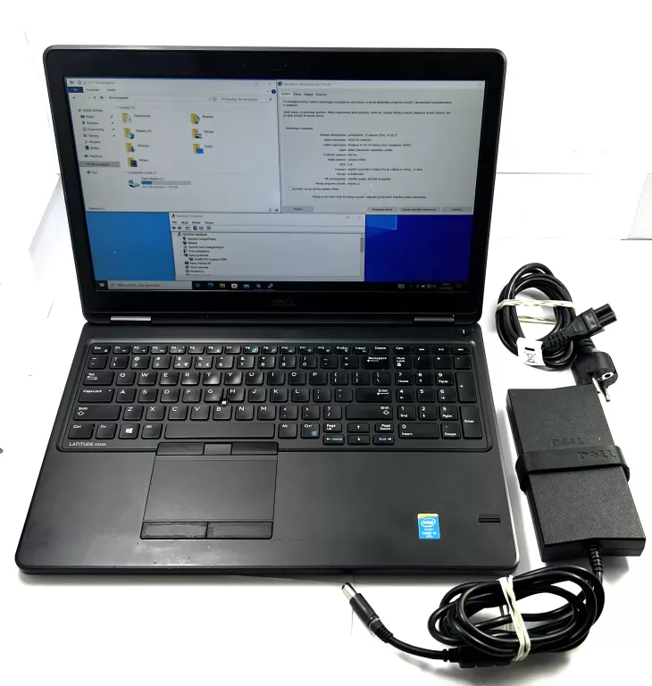 LAPTOP DELL E5550 P37F 128/8GB I5-5300U + ZASILACZ