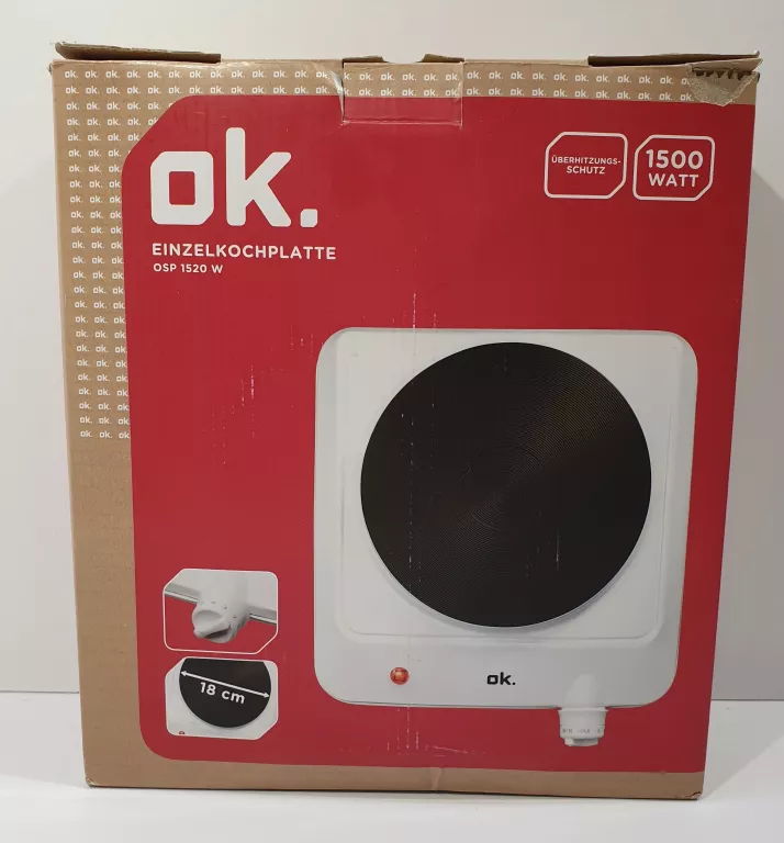 PŁYTA OK OSP 1520 JEDEN PALNIK