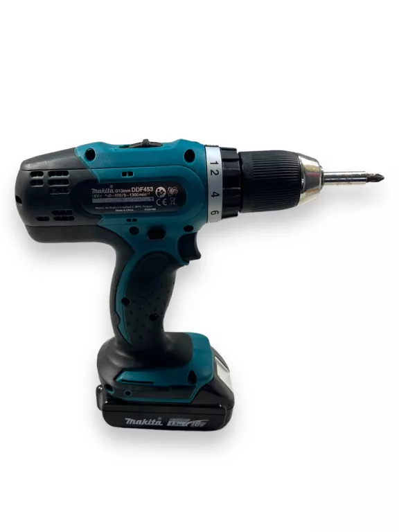 WIERTARKO-WKRĘTARKA MAKITA DDF453 LXT 18V 2X1.5AH